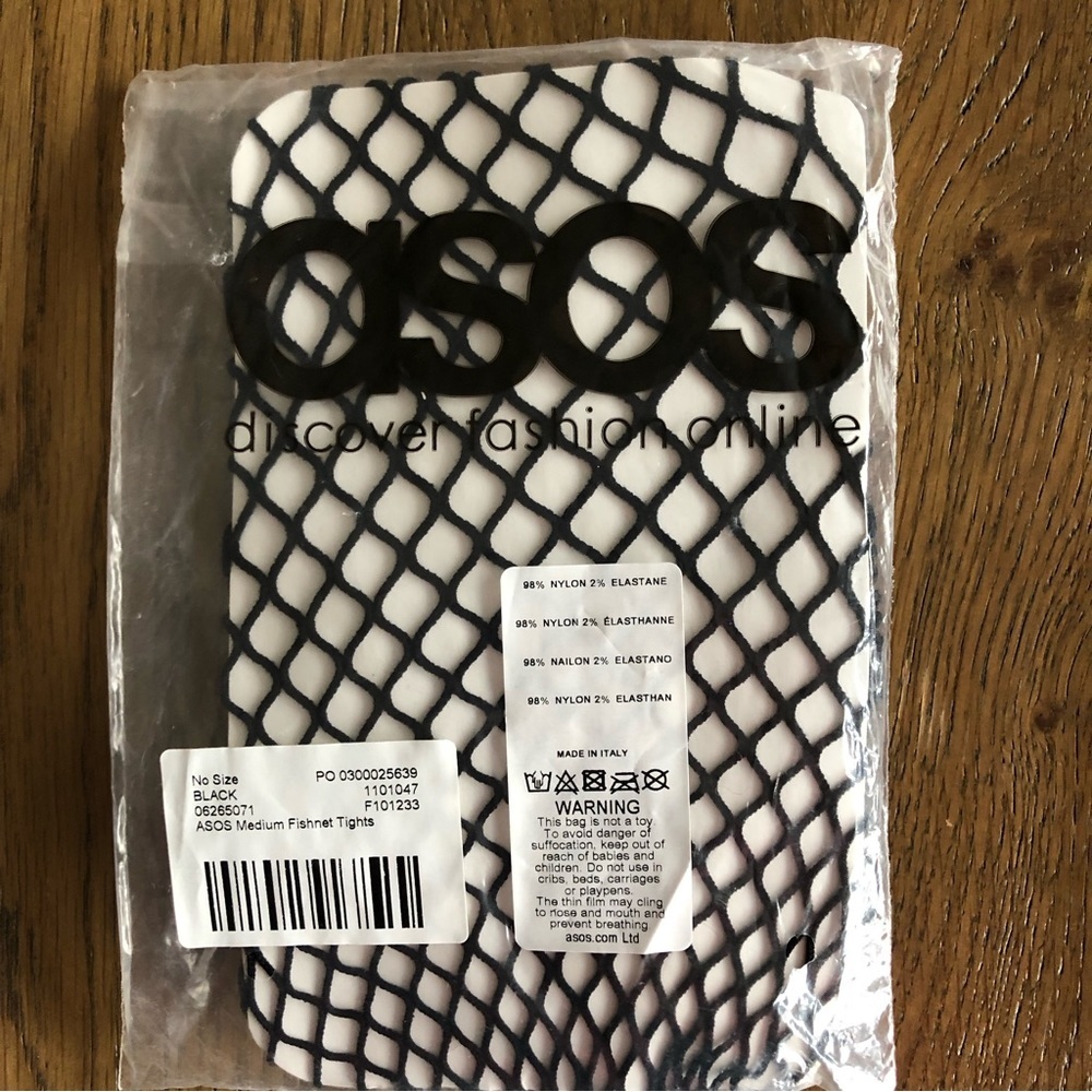 ASOS DESIGN medium fishnet tights - Picture 5 of 10